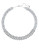 Swarovski Silver Tone Swarovski Crystal Baron Collar Necklace - SILVER