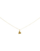 Dogeared Sideways Heart Charm Necklace - GOLD