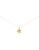 Dogeared Bridal Plumeria Charm Necklace - GOLD