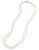 Carolee Faux Pearl Rope Necklace - WHITE