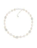 Carolee Petite Pearl Collar Necklace - WHITE