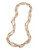 Carolee Cosmic Reflections 72 Inch Gold Tonal Rope Necklace - GOLD