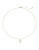 Nadri Foliage Pendant Necklace - GOLD
