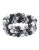Honora Style Multi Tone Pearl Bracelet Set 3 - BLACK