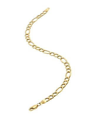 Fine Jewellery 10K Yellow Gold Figaro Bracelet - YELLOW GOLD