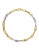 Fine Jewellery 14k Two-Tone Gold Oval Link Bracelet - GOLD