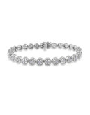 Concerto Diamond Sterling Silver Tennis Bracelet - DIAMOND