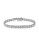 Concerto Diamond Sterling Silver Tennis Bracelet - DIAMOND