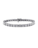 Concerto Pave Diamond Sterling Silver Tennis Bracelet - DIAMOND