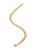 Fine Jewellery 10K Yellow Gold Curb Bar Bracelet - YELLOW GOLD
