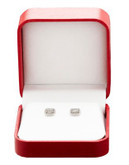 Fine Jewellery Button .20ct Diamond Cluster Earring - DIAMOND