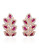 Effy 14K Rose Gold 1.14ct Diamond & 1.60ct Natural Ruby Earrings - RUBY