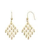 Fine Jewellery 14K Diamond-Shaped Chandelier Earrings - YELLOW GOLD