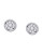 Effy 14K and White Gold Round Diamond Earrings - DIAMOND
