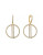 Effy 14K Yellow Gold Earrings with 1.56 TWC Diamonds - DIAMOND
