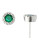 Effy Diamond and Emerald Earrings - EMERALD
