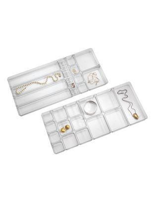 Interdesign Inc Linus Large Jewelry Box - CLEAR