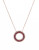 Effy 14K Yellow Gold 0.21Ct. T.W. Diamond and 0.30Ct. Natural Ruby Pendant Necklace - RUBY