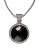 Effy Sterling Silver 18K Yellow Gold And Onyx Pendant - ONYX