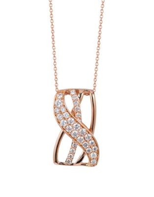 Le Vian Vanilla Diamonds 14K Rose Gold Diamond Necklace - ROSE GOLD