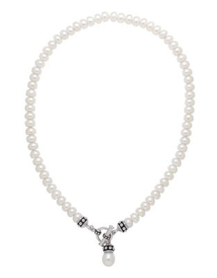 Honora Style 7.5 to 8mm Freshwater Pearl Necklace - WHITE