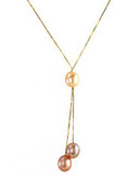 Effy 14k Yellow Gold Fresh Water Necklace - PEARL