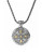 Effy 18k Yellow Gold and Silver Pendant - SILVER