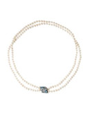 Fine Jewellery 6mm Double Strand Pearl Necklace - PEARL