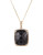 Effy Onyx, Diamond and 14K Yellow Gold Pendant Necklace - BLACK