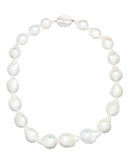 Honora Style 14MM-17MM Pearl and Sterling Silver Necklace - WHITE