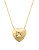 Fine Jewellery 14k Yellow Gold Puffed Heart Pendant Necklace - YELLOW GOLD