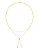 Fine Jewellery 14K Gold Double-Strand Tassel Lariat - YELLOW GOLD