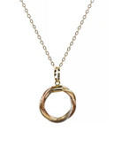 Fine Jewellery 14K Tri-Colour Gold Pendant Necklace - TRI COLOUR GOLD
