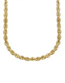 Fine Jewellery 14K Gold Rope Chain - YELLOW GOLD