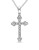 Concerto .10 CT Diamond and Sterling Silver Religious Necklace - DIAMOND