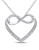 Concerto Diamond Infinity Heart Necklace - DIAMOND