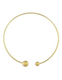 Concerto Goldtone Sterling Silver Ball Necklace - STERLING SILVER