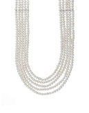 Effy Sterling Silver and Freshwater Pearl Necklace - PEARL