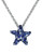 Effy Silver and Sapphire Star Pendant Necklace - SILVER
