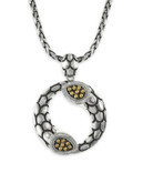 Effy Balissima 18K Yellow Gold and Sterling Silver Diamond Pendant Necklace - DIAMOND