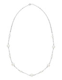 Honora Style 5MM-8.5MM Potato Pearl and 14K White Gold Necklace - WHITE GOLD