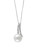 Effy 14K White Gold Freshwater Pearl Necklace with 0.06 TCW Diamonds - PEARL