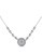 Concerto .16 CT Diamond and Sterling Silver Locket Necklace - DIAMOND
