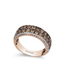 Le Vian Chocolate Diamonds 14K Rose Gold Diamond Ring - ROSE GOLD - 7