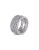 Concerto 0.167TCW Diamond Sterling Silver Fashion Ring - DIAMOND - 5