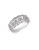 Concerto .08 CT Diamond and Sterling Silver Butterfly Ring - DIAMOND - 8