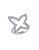 Concerto White Topaz Pave Star Ring - TOPAZ - 6