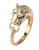 Effy 14K Rose Gold 0.07ct Diamond And Tsavorite Ring - ROSE GOLD - 7