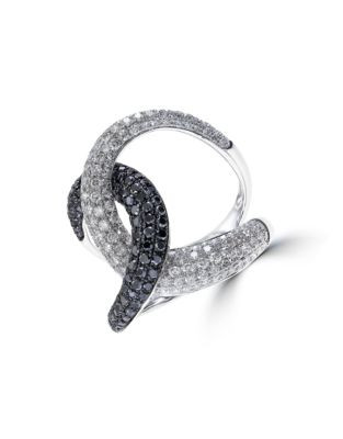 Effy Caviar 14K White Gold and Diamond Ring - DIAMOND - 7