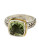 Effy Sterling Silver 18K Yellow Gold And Green Amethyst Ring - AMETHYST - 7